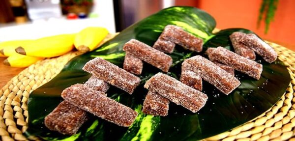 Saborosas Barrinhas de Banana