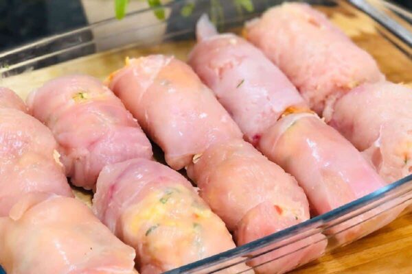 Se você nunca comeu frango a rolê você não sabe o que está perdendo