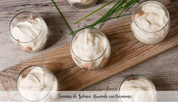 Smoked Salmon Tiramisu with thermomix