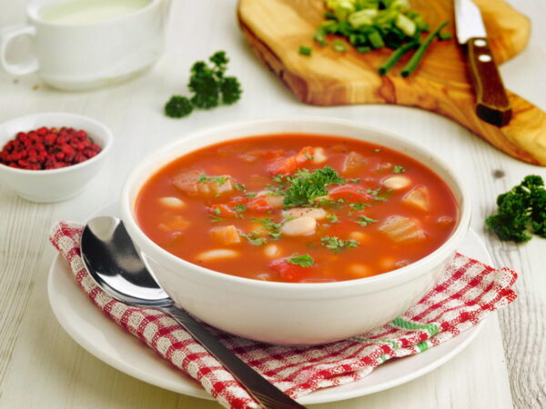 Sopa de Tomate à Alentejo