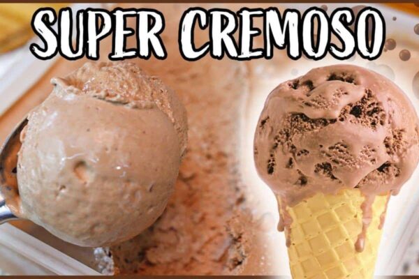 Sorvete de chocolate caseiro super cremoso vai refrescar sua semana inteira