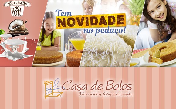 Tem Novidade no Pedaço! Mais 6 deliciosos sabores!