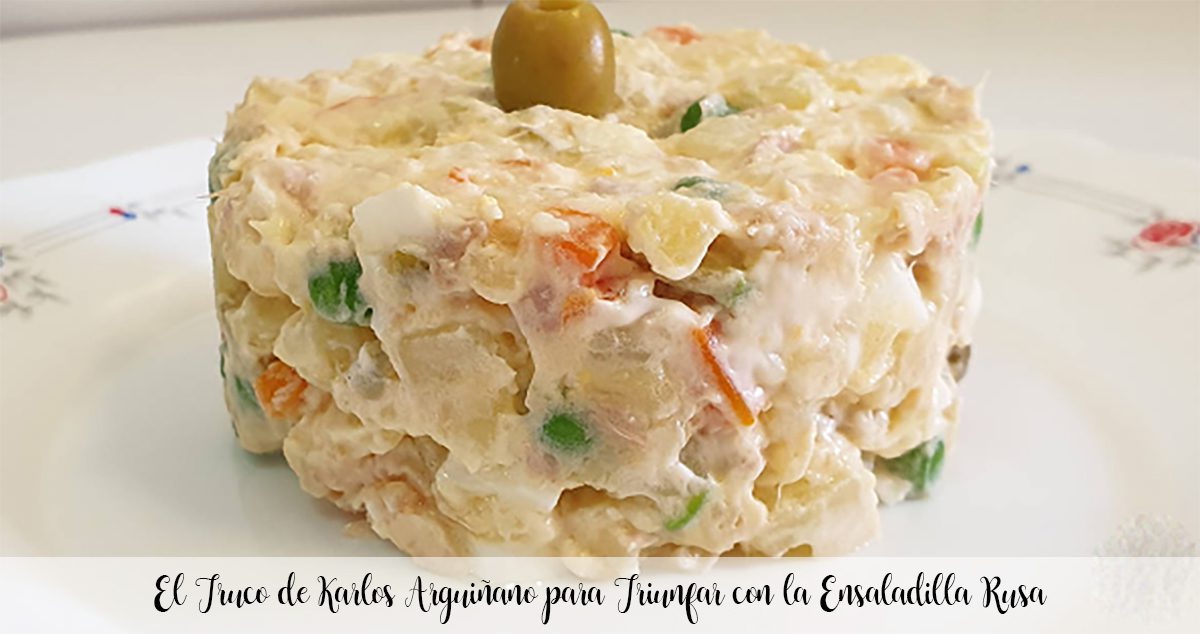 The Trick of Karlos Arguiñano to Succeed with the Russian Salad