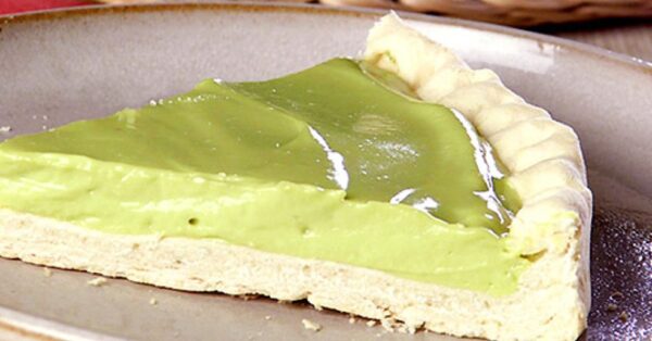 Torta de Sequilho e Creme de Abacate:Sobremesa deliciosa e fácil