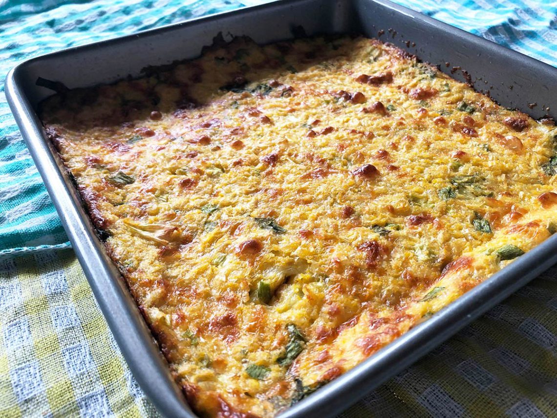 Torta de calabresa acebolada