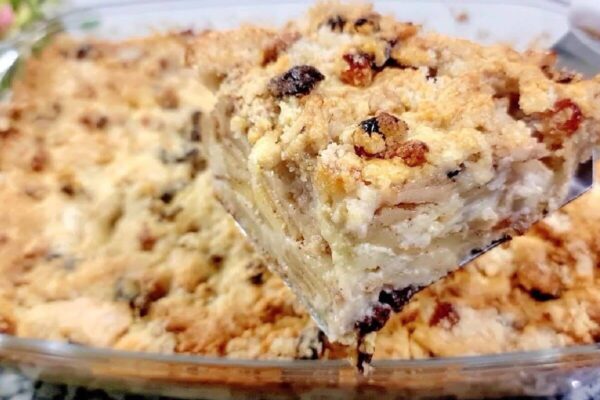 Torta de maçã irresistível de um jeito que não dá trabalho de fazer