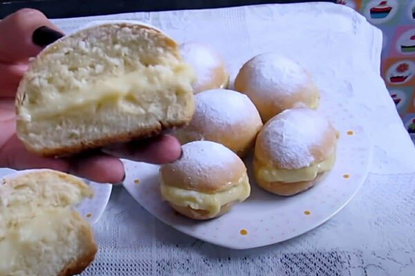 Um padeiro me ensinou a fazer um sonho de padaria maravilhoso agora faço sempre