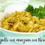 repollo con manzana con thermomix