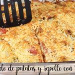 Gratinado de patatas y repollo con Thermomix