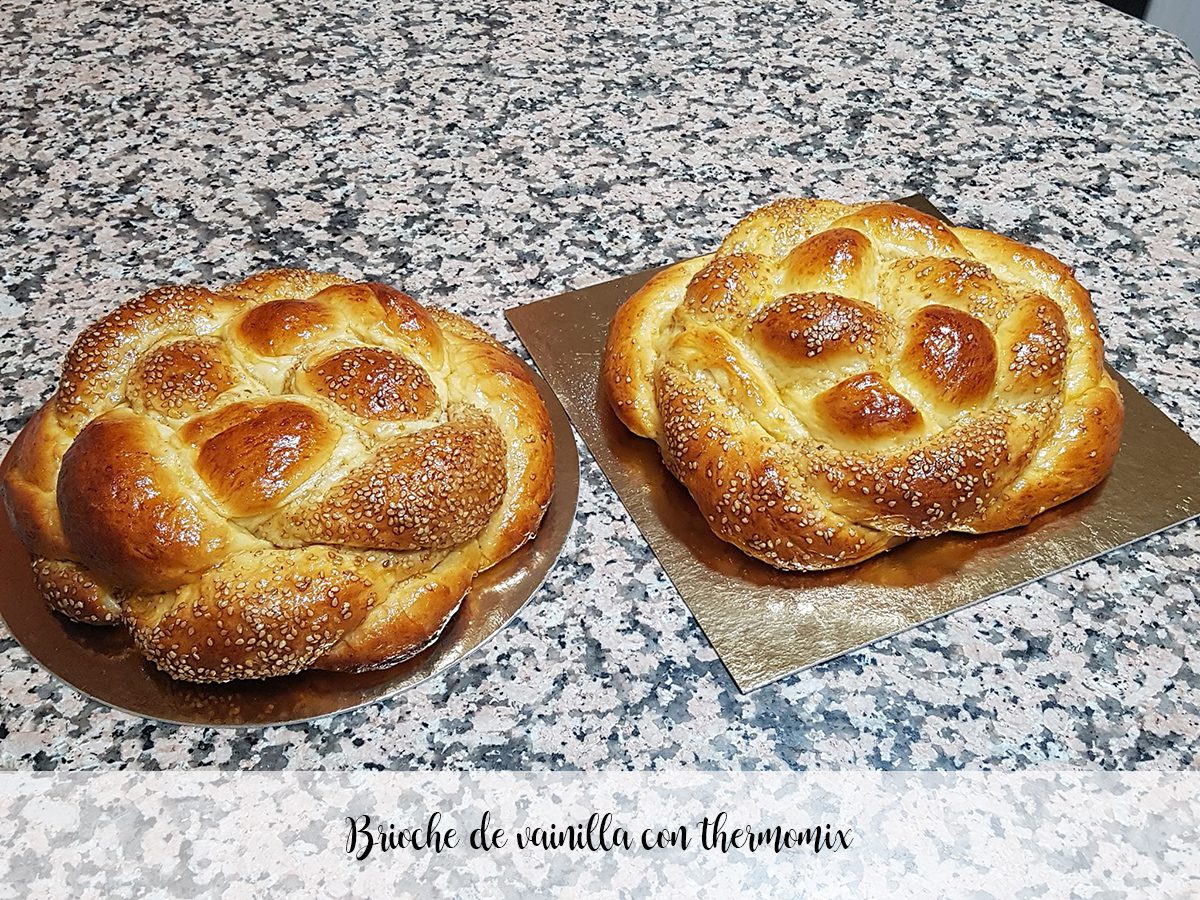 Vanilla brioche with thermomix