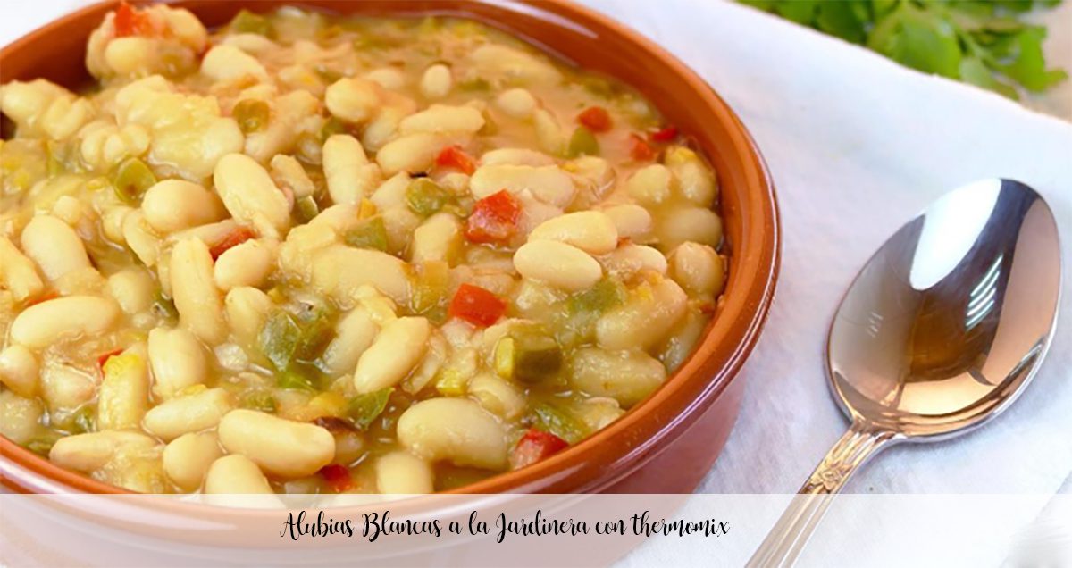 White Beans to the Gardener with thermomix