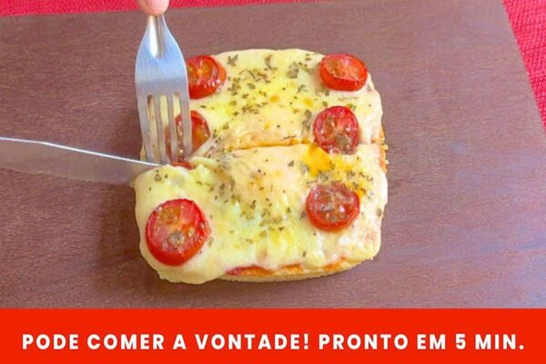 Faça em 5 minutos esse lanche zero carboidratos delicioso rico em proteínas e fibras