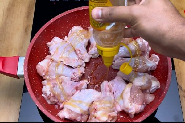 Frango agridoce fácil de fazer e muito saboroso