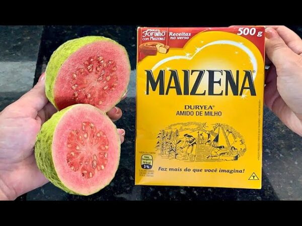 Goiaba e Maizena: A Combinação pra você preparar uma Sobremesa deliciosa!