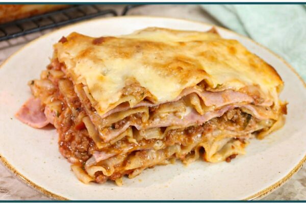 Lasanha de Carne Cremosa