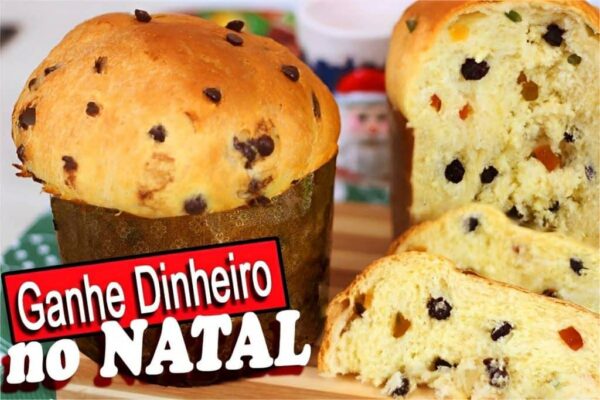 Panetone caseiro essa receita rende muito e é bem econômica perfeita pra quem quer vender