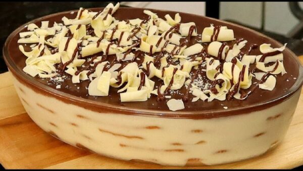 Pavê especial da minha mãe, incrível como é fácil