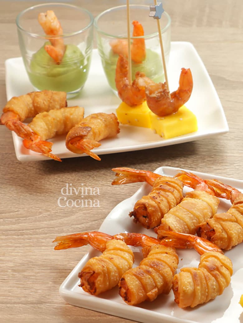 aperitivos faciles con langostinos aperitivos faciles con langostinos