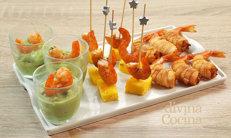 aperitivos faciles con langostinos aperitivos faciles con langostinos