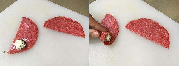 receta de cucurucho de salami receta de cucurucho de salami