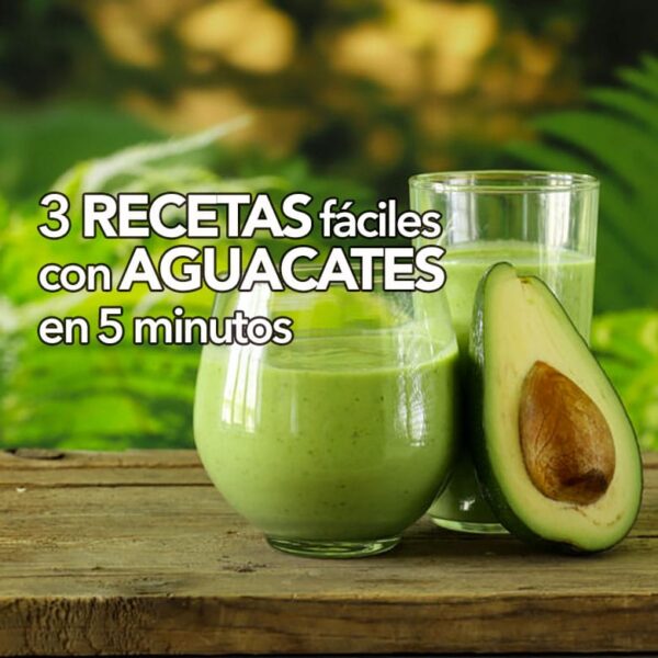 3 recetas fáciles con aguacates