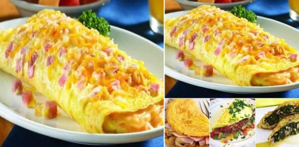 4 Recetas Deliciosas de Omelettes para Chuparse los dedos… Ver más