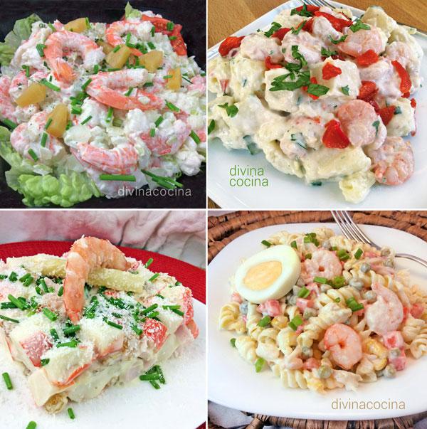 5 ensaladillas marineras fáciles