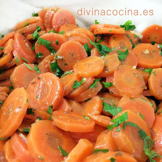 aliño de zanahorias