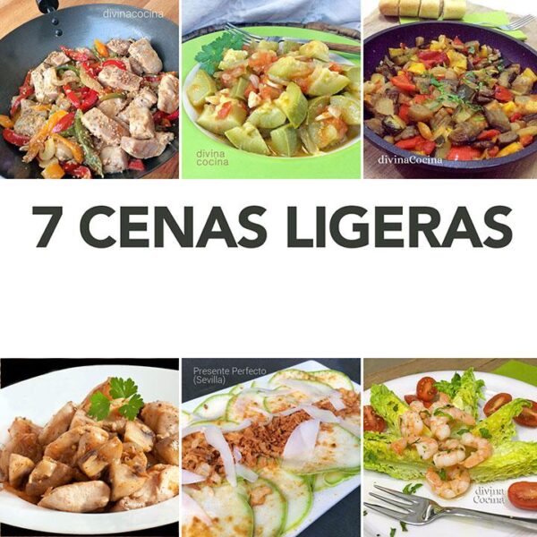 7 cenas ligeras