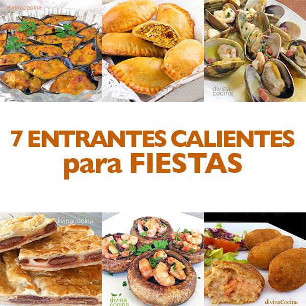 7 entrantes calientes para fiestas