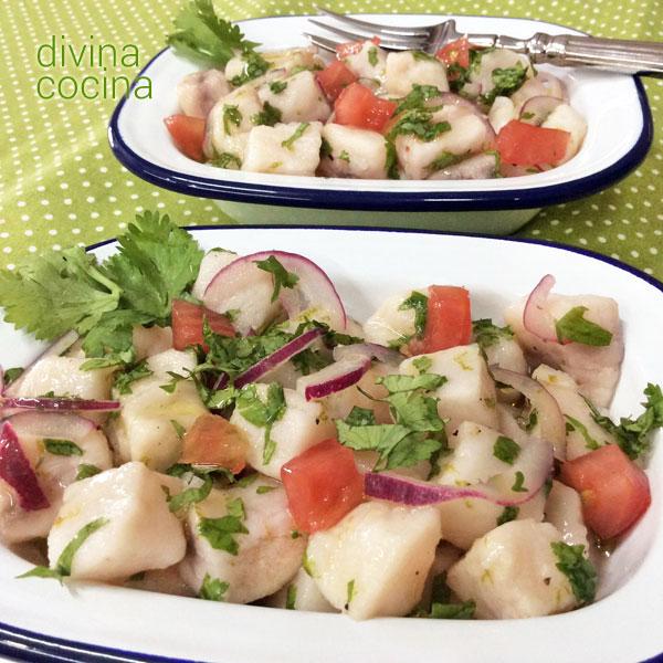 pez espada en ceviche pez espada en ceviche