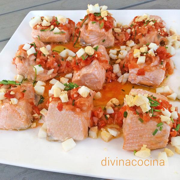 salmón a la vinagreta salmón a la vinagreta