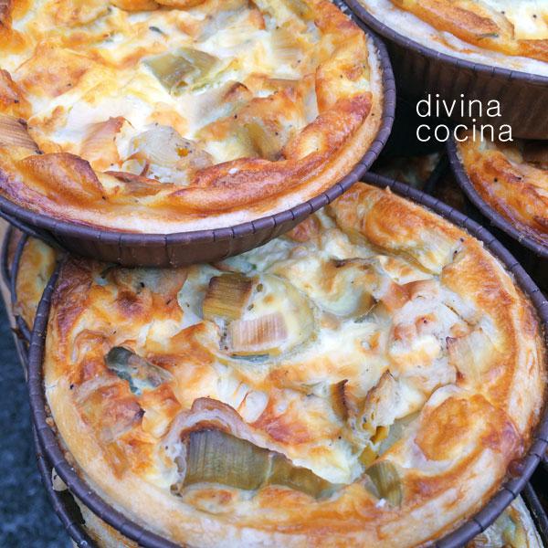 quiche de puerros y jamón quiche de puerros y jamón