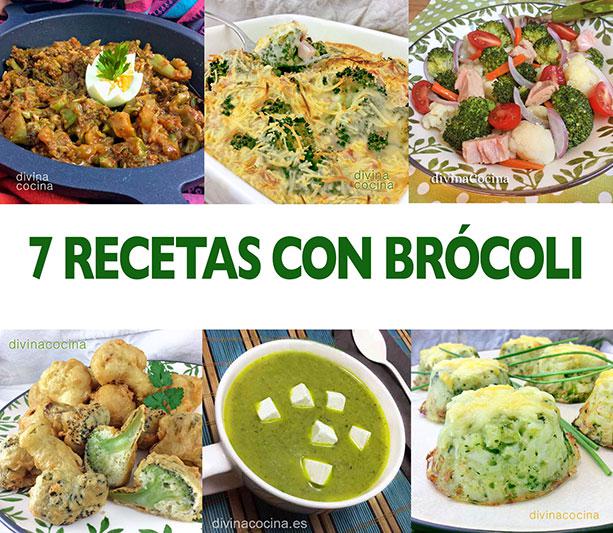 7 recetas con brócoli