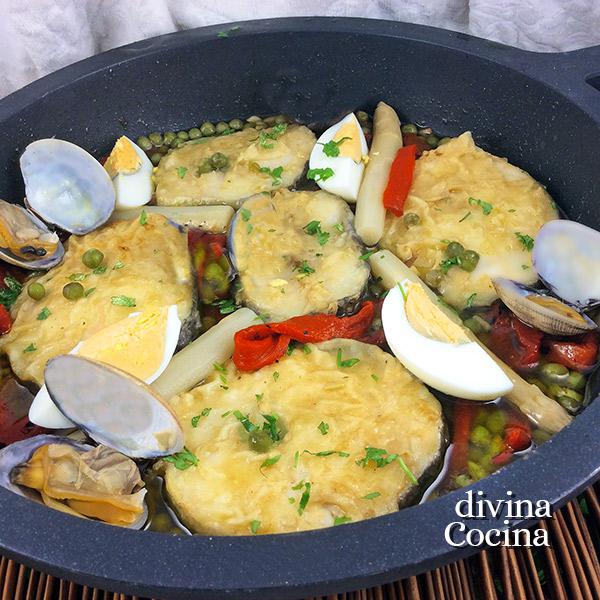 Merluza a la vasca Merluza a la vasca