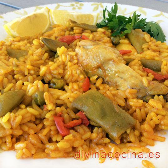 arroz con pollo y verduras arroz con pollo y verduras