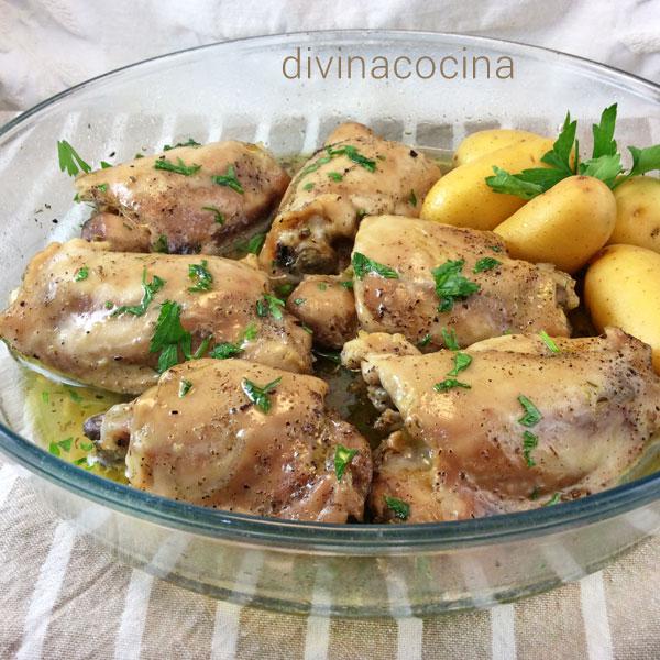 pollo guisado en el microondas pollo guisado en el microondas