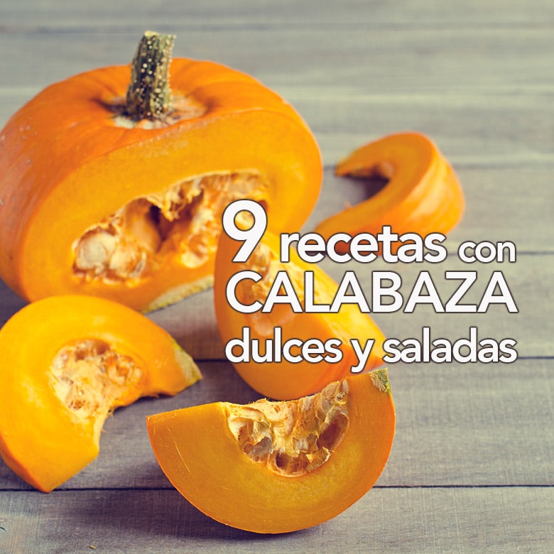 recetas con calabaza