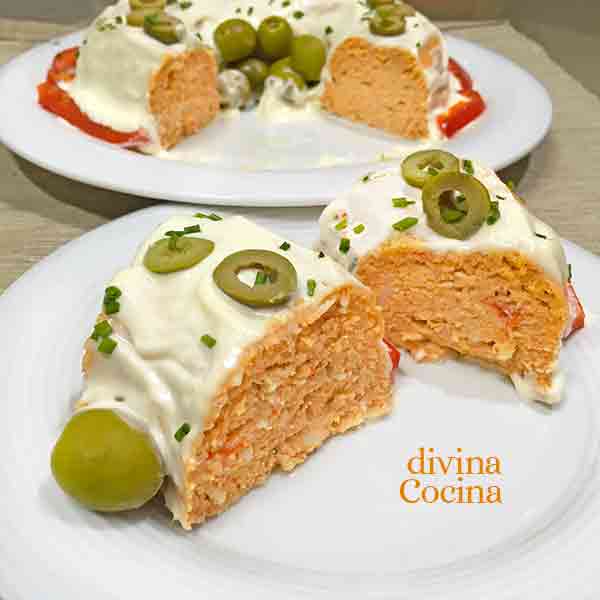 Pastel de atún y pimientos Pastel de atún y pimientos