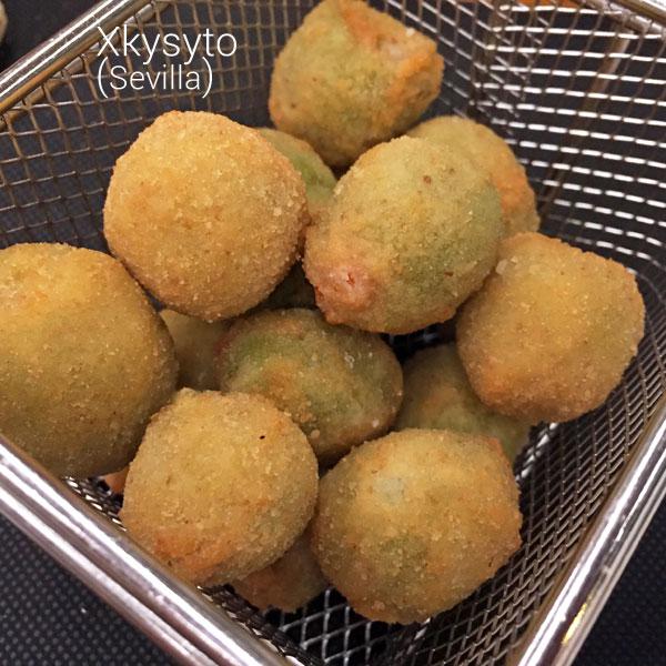 aceitunas fritas aceitunas fritas