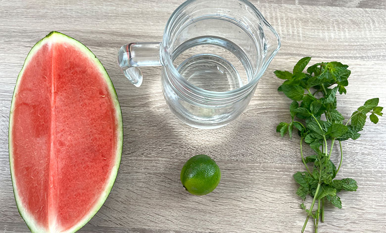 agua fresca de sandia hierbabuena ingredientes agua fresca de sandia hierbabuena ingredientes