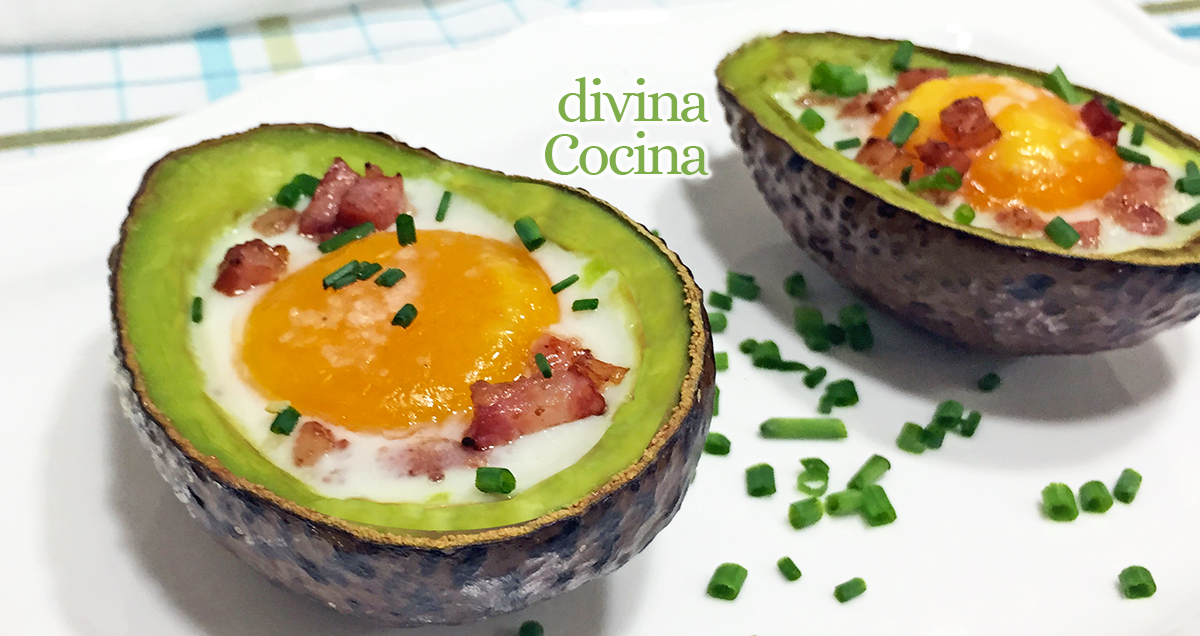 aguacate con huevo aguacate con huevo