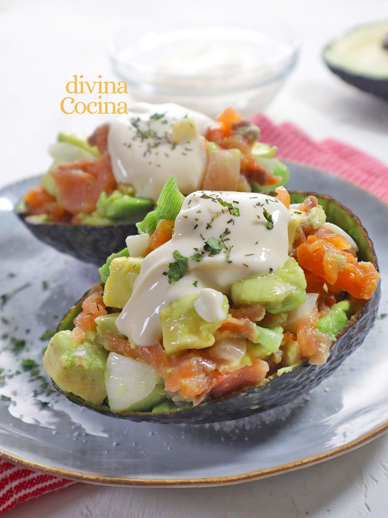 aguacates rellenos de ahumados aguacates rellenos de ahumados