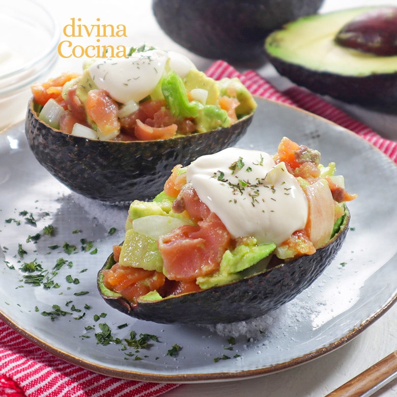 aguacates rellenos de ahumados aguacates rellenos de ahumados