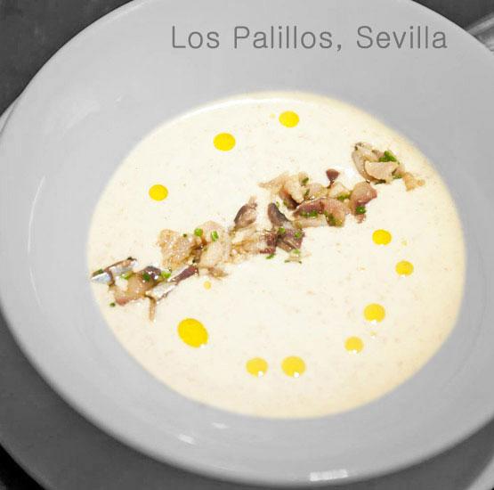 Ajoblanco con tartar de caballa