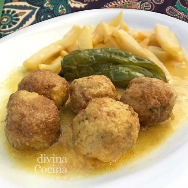 Albóndigas de cordero al curry