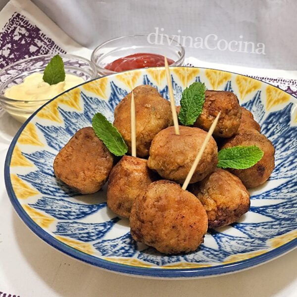 Albóndigas morunas para aperitivo