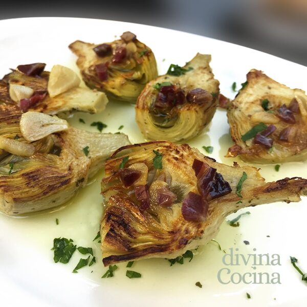 Alcachofas a la plancha