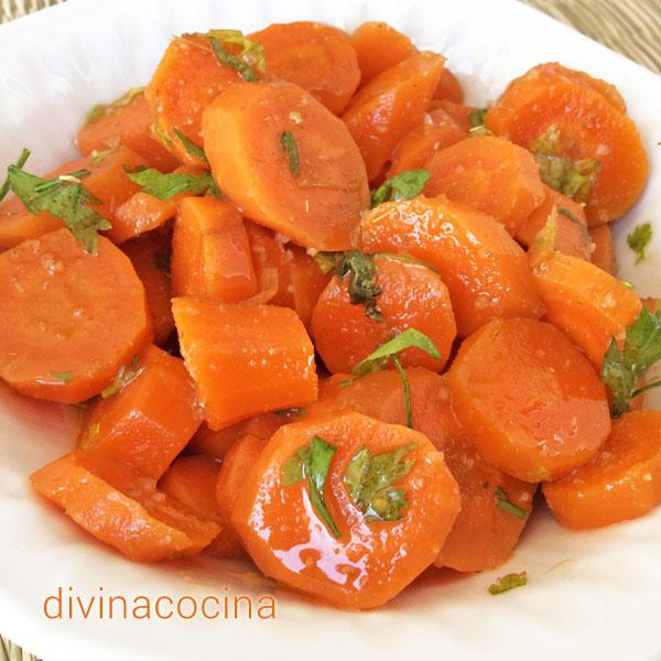 zanahorias aliñadas zanahorias aliñadas