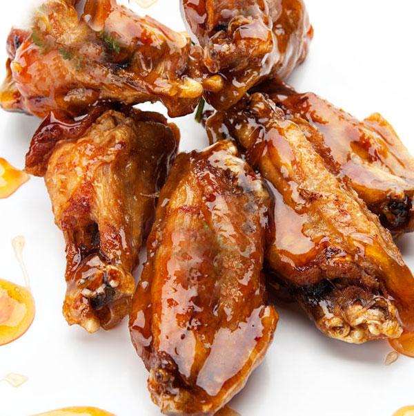Alitas de pollo a la miel Alitas de pollo a la miel